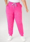 Crystal Heart Joggers