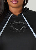 Crystal Heart Hoodie
