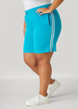 Striped Terry Shorts
