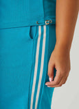 Striped French Terry Polo