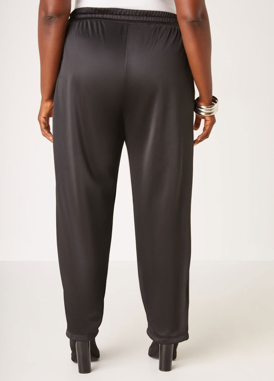 Pull On Striped Track Pants