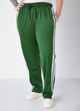 Pull On Striped Track Pants