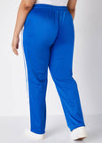 Pull On Striped Track Pants