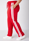 Pull On Striped Track Pants