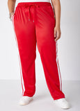 Pull On Striped Track Pants