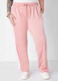 Pull On Striped Track Pants