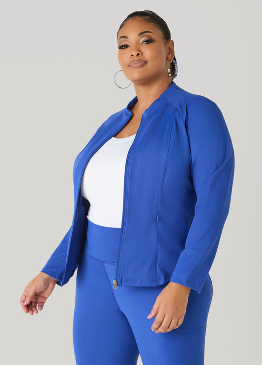 Zip Front Athletic Jacket