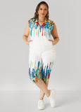 Drip Print Vest