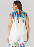 Drip Print Vest