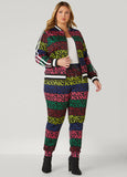 Iconic Print Track Jacket