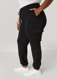 French Terry Cargo Joggers