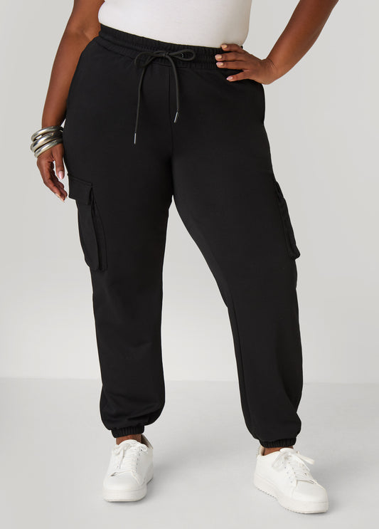 French Terry Cargo Joggers
