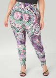 High Rise Status Print Leggings