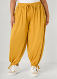 Ankle Tied Balloon Joggers