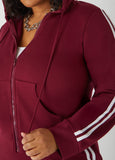 Hooded Striped Jacket