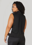 Striped Track Vest