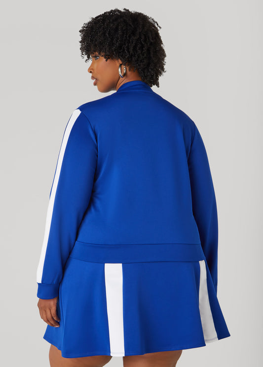 Stripe Trimmed Track Jacket