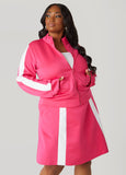 Stripe Trimmed Track Jacket