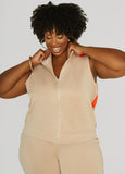 Stripe Trimmed Track Vest