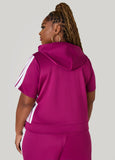 Hooded Striped Pullover