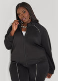 Piped Track Jacket
