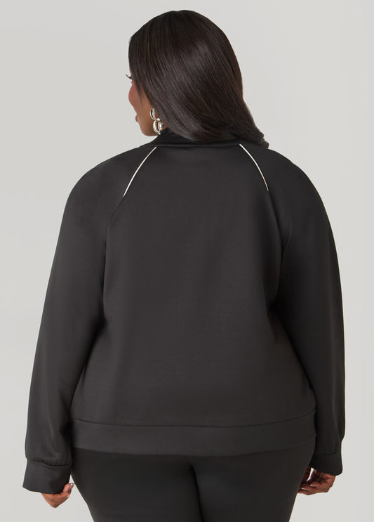 Piped Track Jacket