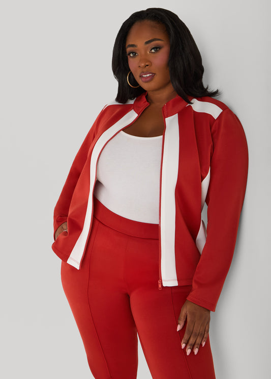 Two Tone Track Jacket