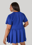 Athletic Knit Cropped Tee