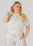 Polka Dot Hoodie