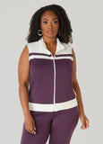 Two Tone Athletic Knit Vest