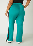 Seamed Striped Track Pants