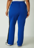 Seamed Striped Track Pants