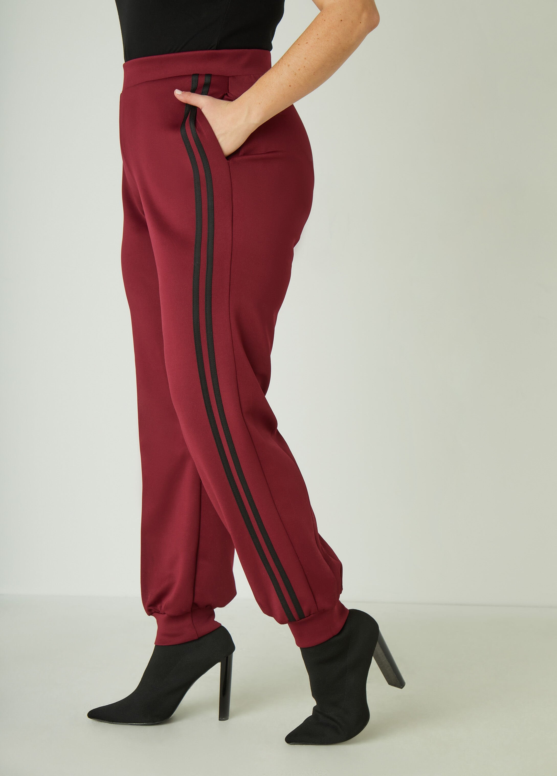 Plus Size Striped Joggers 2000 Track Pants Matching