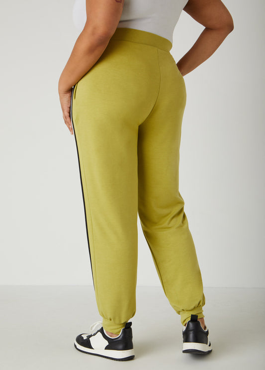 Pull On Striped Joggers