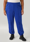 Striped Pintucked Joggers