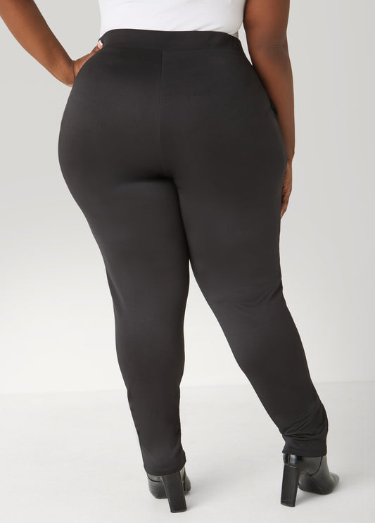 Piped Tapered Track Pants