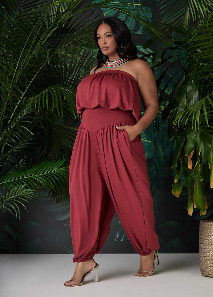 High Waist Balloon Pants – Ashley Stewart