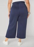 Cropped Athletic Knit Pants