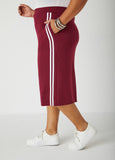 Striped Trimmed Tennis Skirt