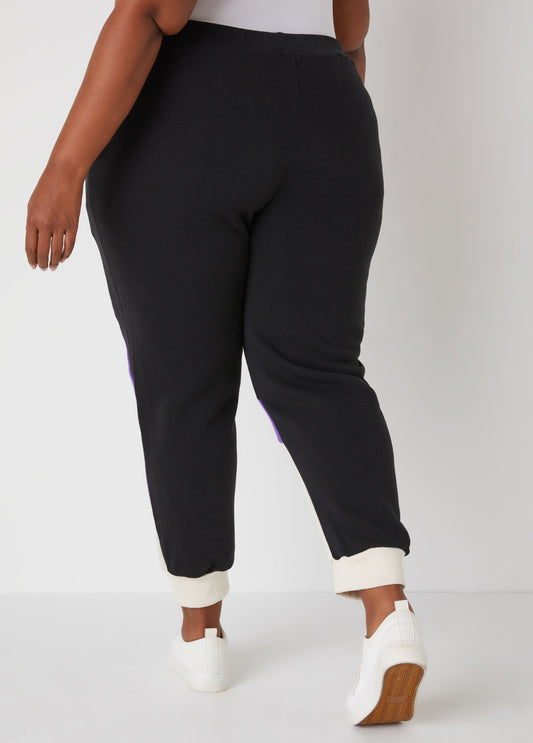 Colorblock Fleece Joggers