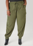 High Rise Cargo Joggers