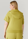Zip Front French Terry Hoodie