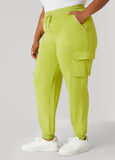 Piped French Terry Cargo Joggers