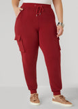 Piped French Terry Cargo Joggers