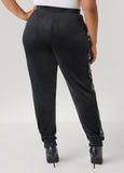 Sequined Velour Joggers