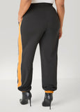 Paneled Two Tone Joggers
