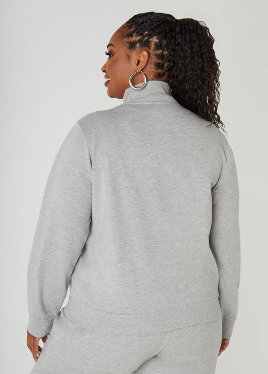 Striped Terry Track Jacket