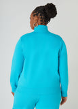 Striped French Terry Track Jacket