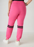 Striped French Terry Joggers