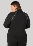 Piped French Terry Track Jacket